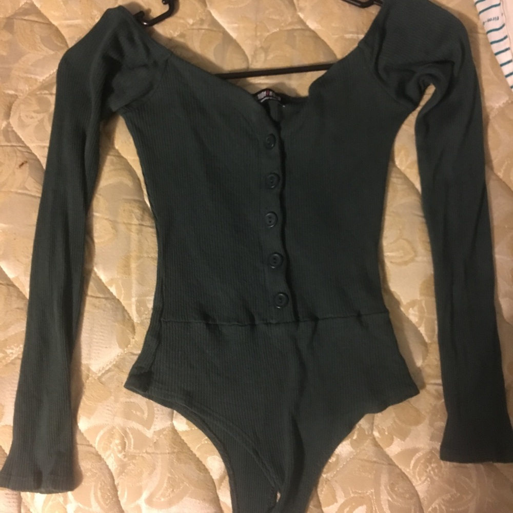 Off the shoulder bodysuit